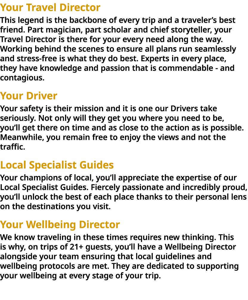 Your Travel Director This legend is the backbone of every trip and a traveler s best friend  Part magician, part scho   