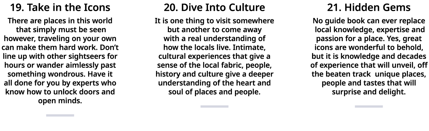 19  Take in the Icons There are places in this world that simply must be seen however, traveling on your own can make   