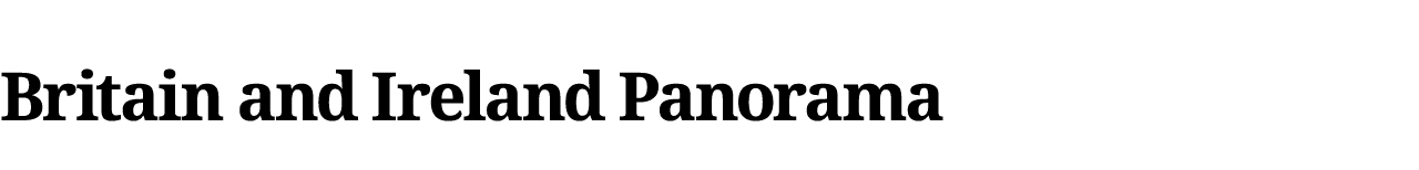 Britain and Ireland Panorama