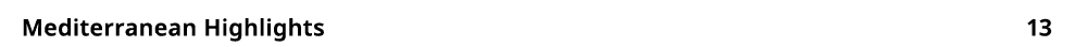 Mediterranean Highlights 13