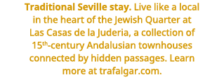 Traditional Seville stay  Live like a local in the heart of the Jewish Quarter at Las Casas de la Juderia, a collecti   