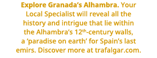 Explore Granada s Alhambra   Your Local Specialist will reveal all the history and intrigue that lie within the Alham   