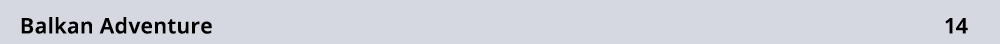 Balkan Adventure 14 