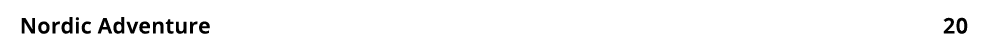 Nordic Adventure 20 