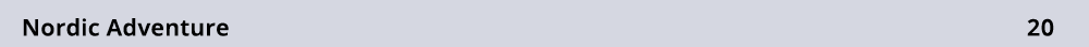 Nordic Adventure 20 