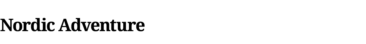 Nordic Adventure