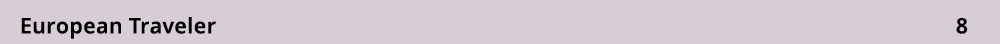 European Traveler 8