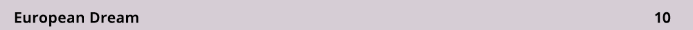 European Dream 10