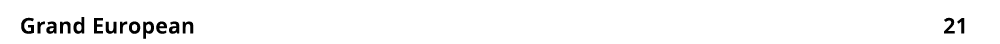 Grand European 21
