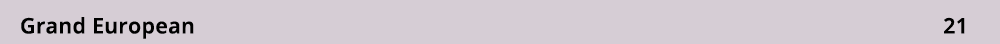 Grand European 21