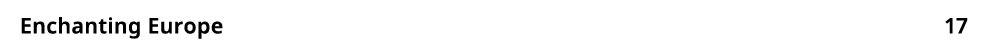 Enchanting Europe 17