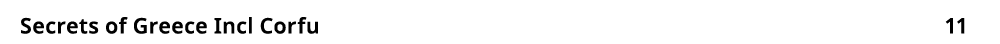 Secrets of Greece Incl Corfu 11 