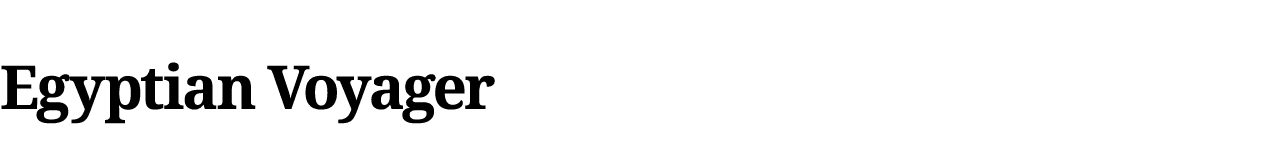 Egyptian Voyager