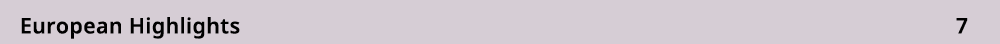 European Highlights 7 