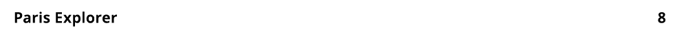 Paris Explorer 8 